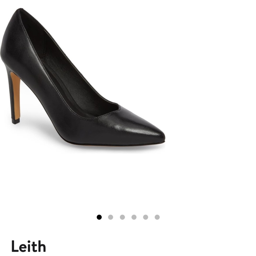 Leith Black Pumps Size 6